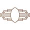 Ekena Millwork Elizabeth Wood Fretwork Prcd Ceiling Medallion, Walnut, 30"W x 15"H x 8 1/4"IW x 14 1/4"IH x 3/8"T CMWP30X15X0375EBWA - alternate 5